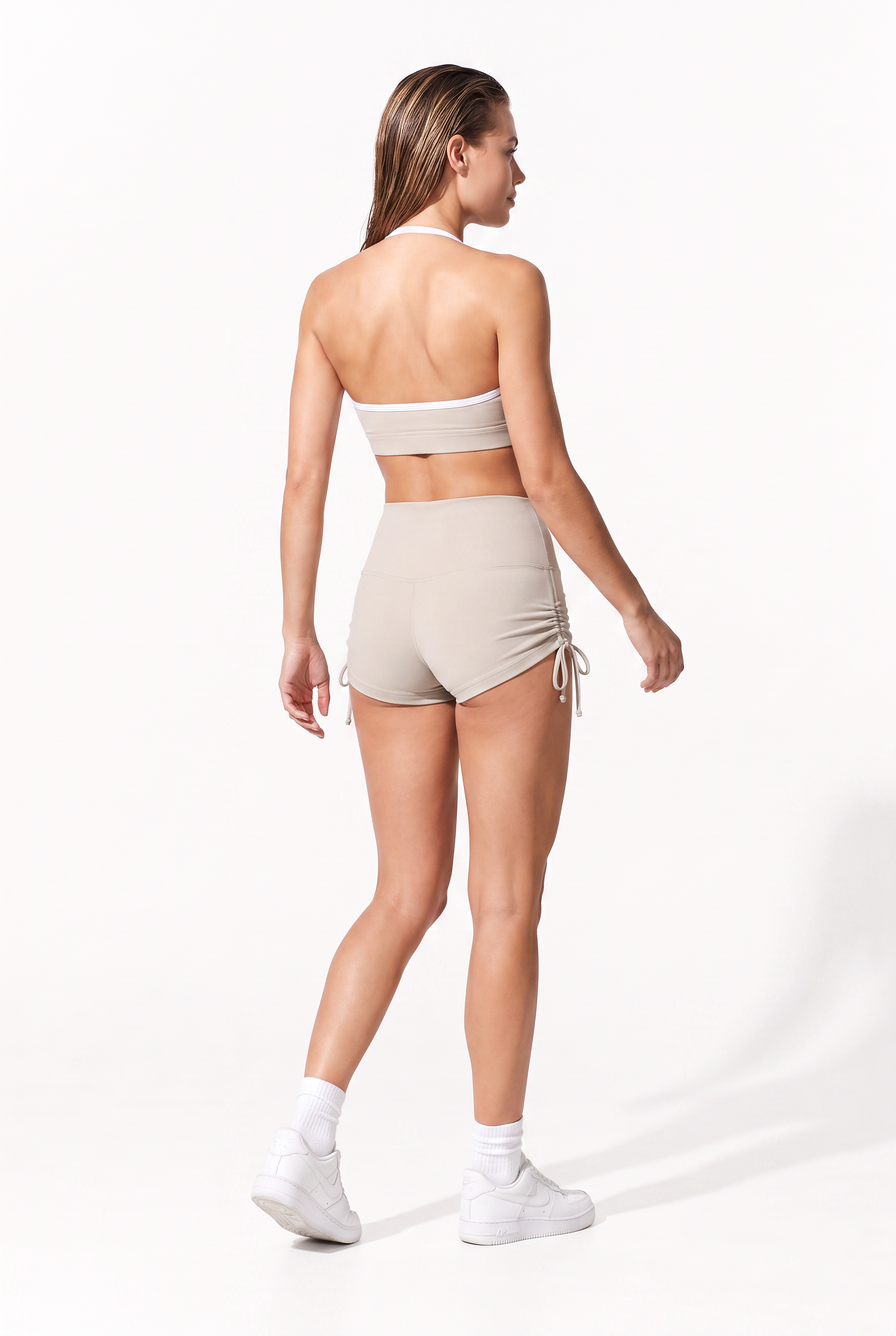 Organic Cotton Halter Sports Bra
