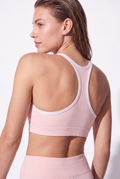 Organic Cotton Racerback Sports Bra
